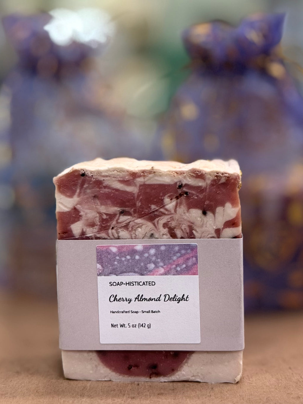 Cherry Almond Soap – Sweet Almond & Cherry Handmade Artisan Bar